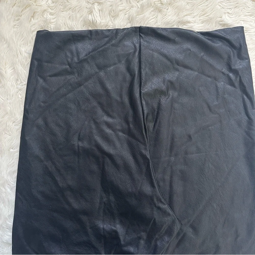 Commando Leggings Perfect Control Faux Leather Smoothing Black XL NWT New - Picture 7 of 12